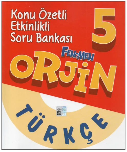 Orjin 5. Sınıf Türkçe Konu Özetli Etkinlikli Soru Bankası