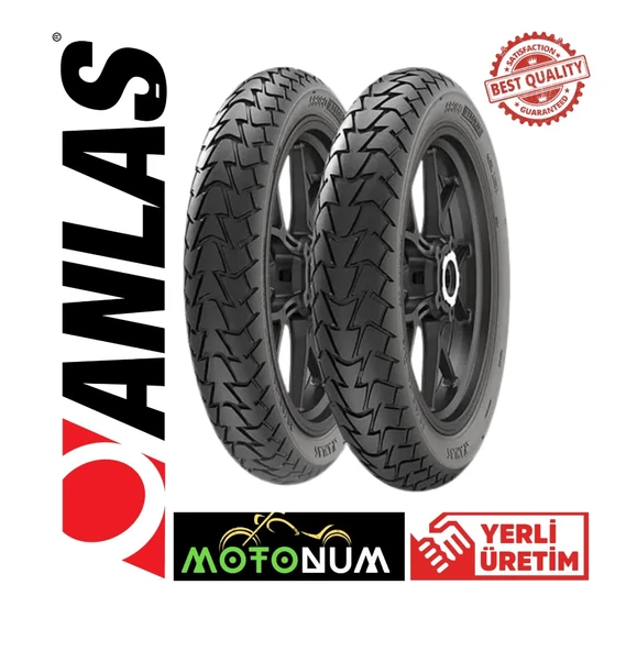 Motolüx Ceo 125 Ön Arka Lastik Takım Anlas SC 360 All Grip 2025 Üretim Yerli Üretim MN0034 ürün görseli 1