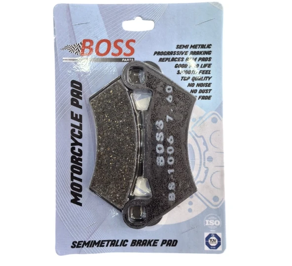 Mondial Ressivo 250 Arka Fren Balata BOSS (Made in Türkiye) M170 ürün görseli 1