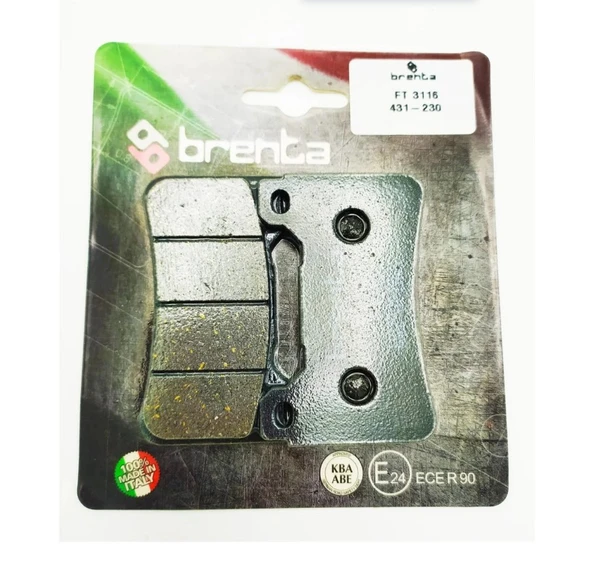 Honda Cbr 600 Rr 2005-2016 Brenta Ön Fren Balata Ob1708 ürün görseli