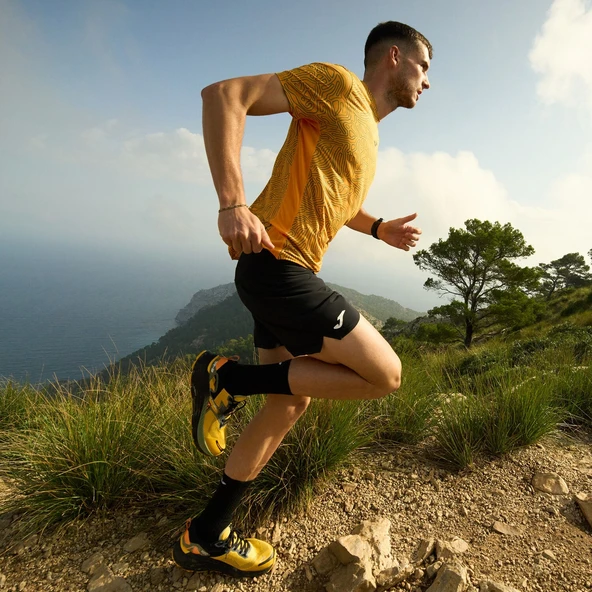 Joma R-Nature Short Sleeve T-shirt Gold - Resim 3