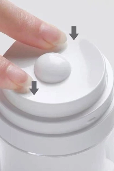 Mithra Life Hava Geçirmez Pompalı Doldurulabilir Krem Losyon Fondoten Kutusu Şişesi Mıt1218 - Resim 2