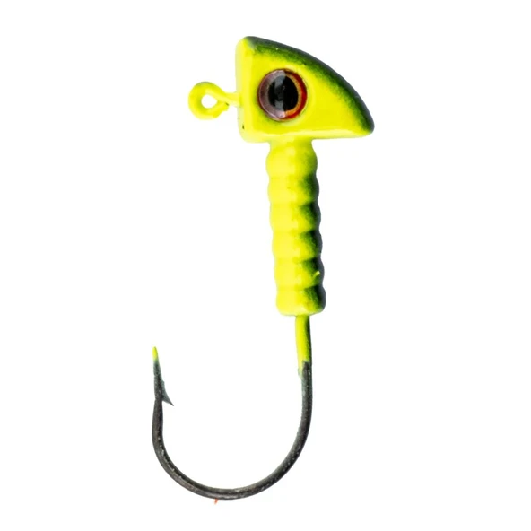 Kurşunlu Jighead Zoka - 6g - Fishack - Yeşil Siyah (XHA06) - 5 Adet - Resim 2
