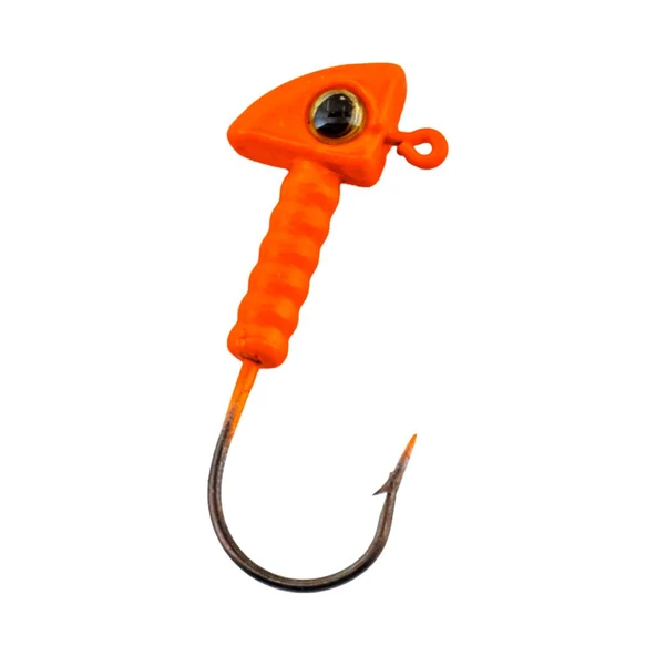 Kurşunlu Jighead Zoka - 6g - Fishack - Turuncu (XHA06) - 5 Adet - Resim 3