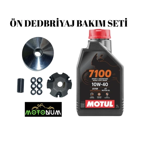 Rks Blazer 50 Yarım Ön Varyatör Yağlı Bakım seti Motul 7100 10w40 M1919 ürün görseli 1