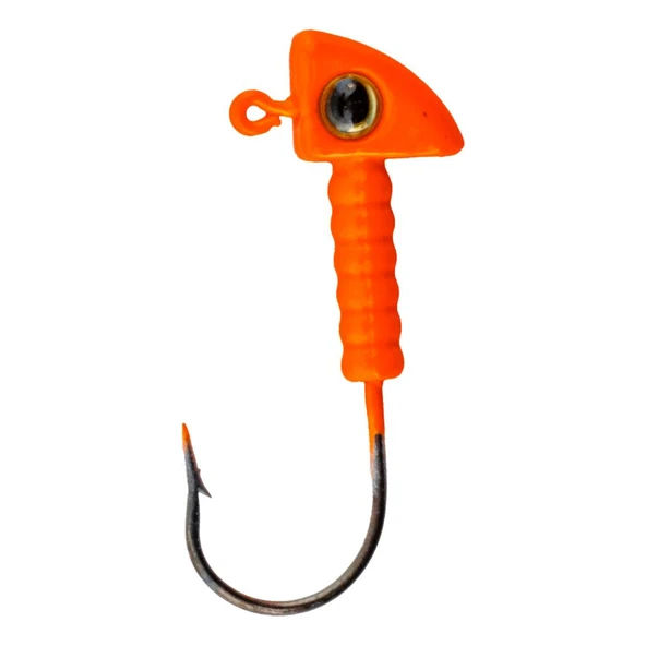 Kurşunlu Jighead Zoka - 6g - Fishack - Turuncu (XHA06) - 5 Adet - Resim 2