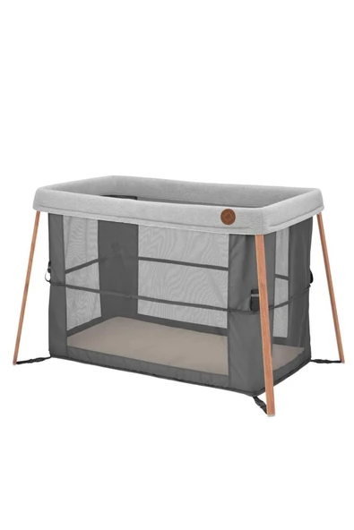 MAXİ-COSİ Maxi Cosi Iris 2 'si Bir Arada Anne Yanı Beşik ve Taşınabilir Çift Katlı Park Yatak Beyond Graphite - Resim 8