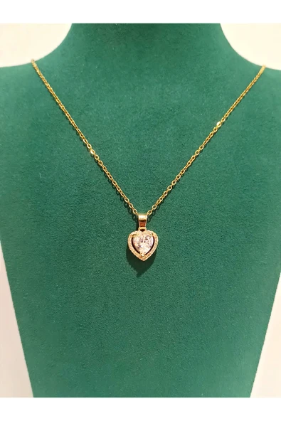 Monalisa Home Gold Renk Lüks Figürlü Gösterişli Kolye