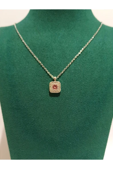 Monalisa Home Gold Renk Lüks Figürlü Gösterişli Kolye ürün görseli 1