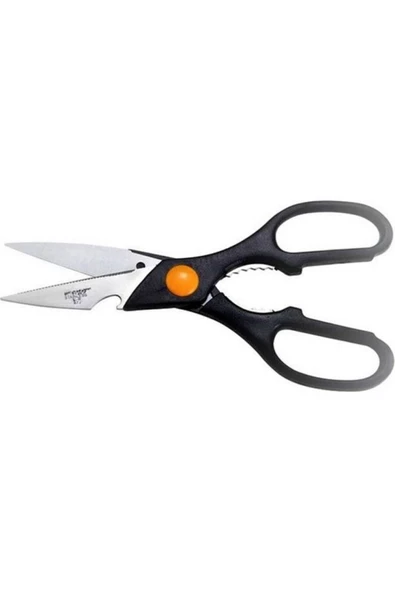 Mithra Life Siyah Et Tavuk Kesme Balık Temizleme Mutfak Makası MIT1240 - Resim 6