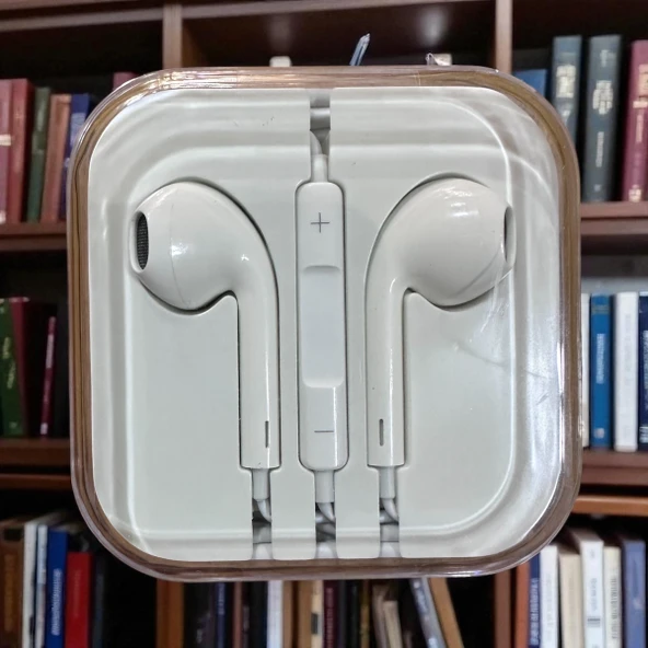 2 li set bir adet type-c hızlı şarj bir adet aux girişli tüm modellere uyumlu kulaklık - Resim 4