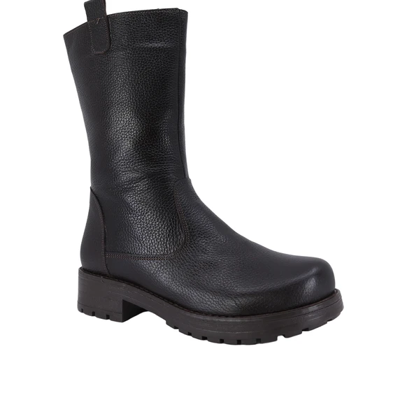 Hobby 26888 Hakiki Deri Kadın Bot - Resim 6