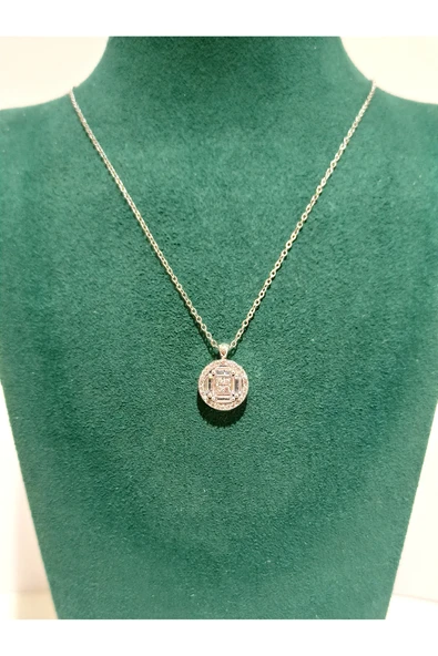 Monalisa Home Gold Renk Lüks Figürlü Gösterişli Kolye ürün görseli 1