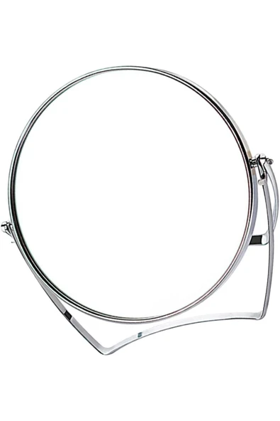 Mithra Life Mini Boy Büyüteçli Çift Taraflı Krom Kaplama Masa Ofis Makyaj Aynası MIT1243 ürün görseli