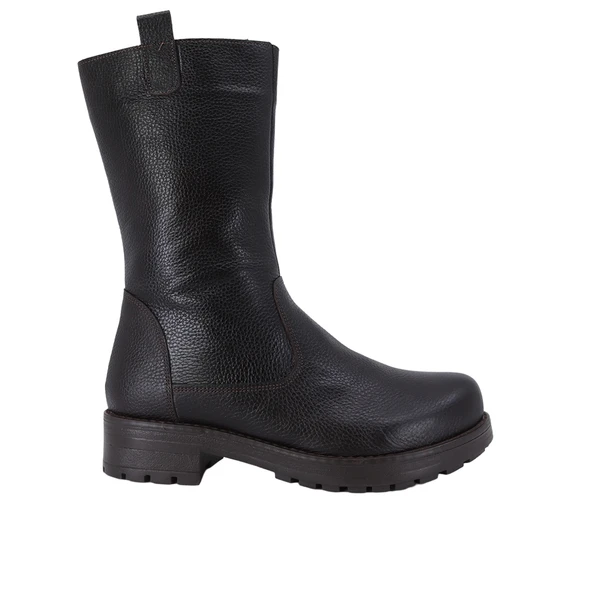 Hobby 26888 Hakiki Deri Kadın Bot - Resim 5