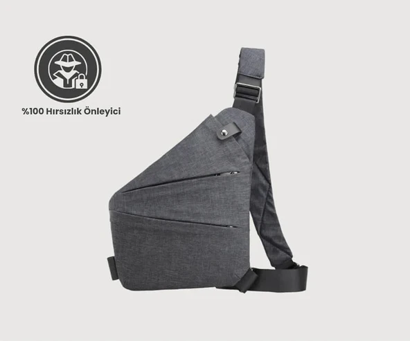 Viscoshy Hırsızlık Önleyici Seyahat Çantası - 1