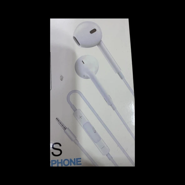 2 li set bir adet type-c hızlı şarj bir adet aux girişli tüm modellere uyumlu kulaklık - Resim 2