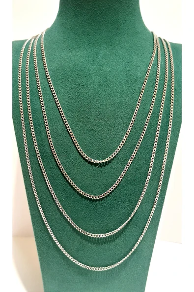 Monalisa Home Gümüş Renk Lüks Figürlü Gösterişli Harf Kolye ürün görseli 1