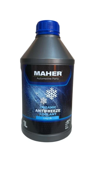 ANTİFİRİZ MAVİ ORGANİK -40 DERECE 1 LİTRE