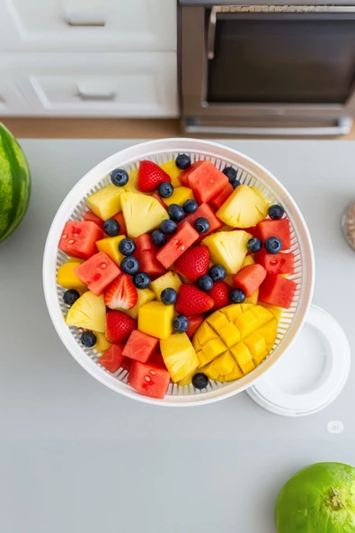 Mithra Life Meyve Sebze Yeşillik Salata Kurutucu Kurutma Kabı MIT1226 - Resim 2