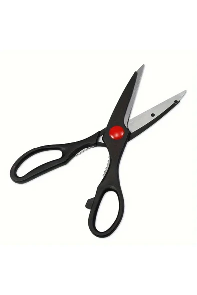 Mithra Life Siyah Et Tavuk Kesme Balık Temizleme Mutfak Makası MIT1240 - Resim 7