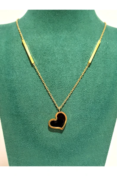 Monalisa Home Gold Renk Lüks Figürlü Gösterişli Kolye ürün görseli 1