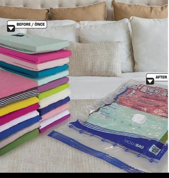 SERMAT VAKUMLU POŞET 55x90 cm - Resim 3