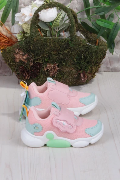 Vicco 346.B24K.335 Gum Pudra Işıklı Kız Çocuk Ayakkabı - Resim 2