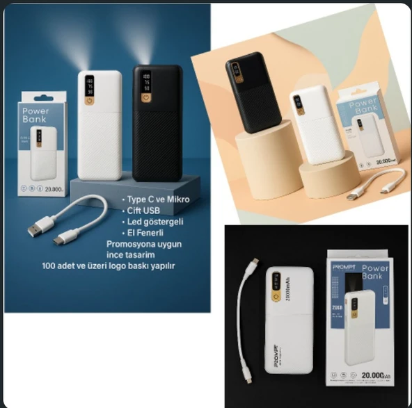 POWERBANK 20.000 MAH ürün görseli