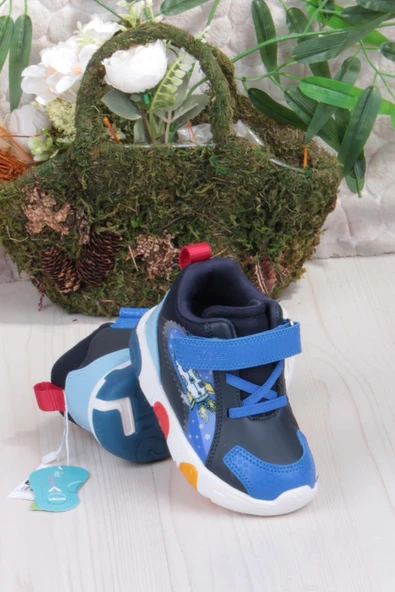 Vicco 946.P25K.411 Rocky Lacivert Işıklı Erkek Çocuk Bot - Resim 4