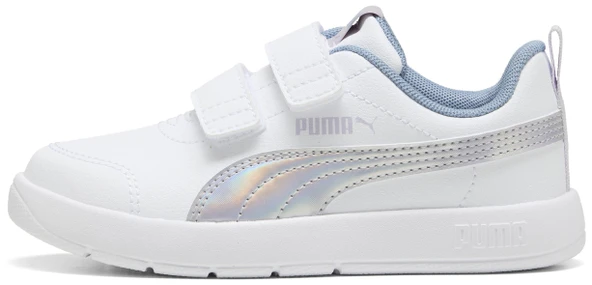 Puma Courtflex V3 Space Belle V PS 404345 Ortopedik Çocuk Spor Ayakkabı - Resim 2