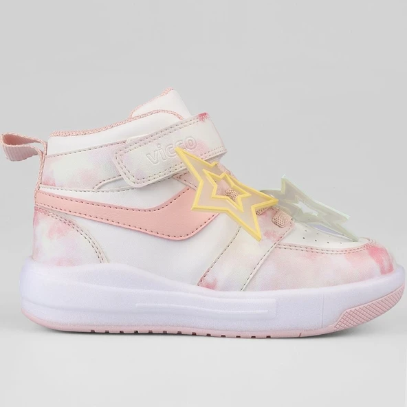 Vicco Yenni Phylon Kauçuk Taban Ortopedik Işıklı Çocuk Bot - Resim 4