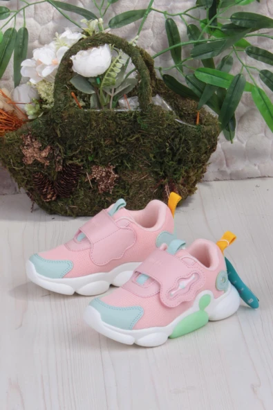 Vicco 346.B24K.335 Gum Pudra Işıklı Kız Çocuk Ayakkabı - Resim 3