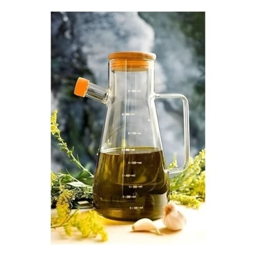 Borosilikat Cam 900 ml. Yağdanlık - Resim 5