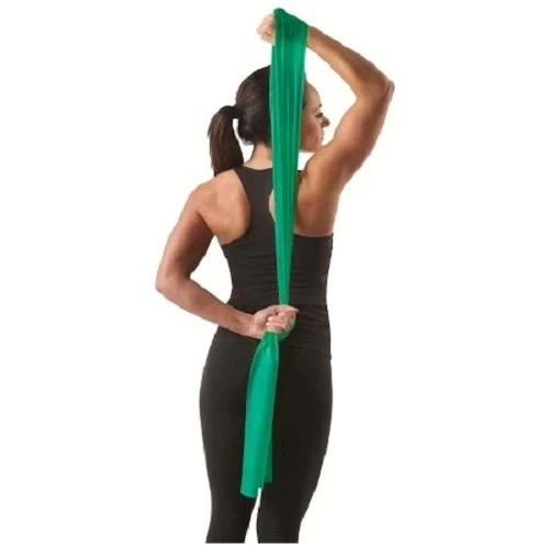 FixFlex Egzersiz Direnç Lastiği Yeşil 3 (1,5 m) - 2