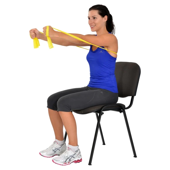 FixFlex Egzersiz Direnç Lastiği Sarı 1 (1,5 m) ürün görseli