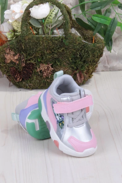 Vicco 946.P25K.411 Rocky Pudra Işıklı Kız Çocuk Bot - Resim 4