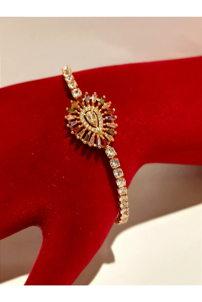 Monalisa Home Lüks Gösterişli Renkli Bileklik ürün görseli 1