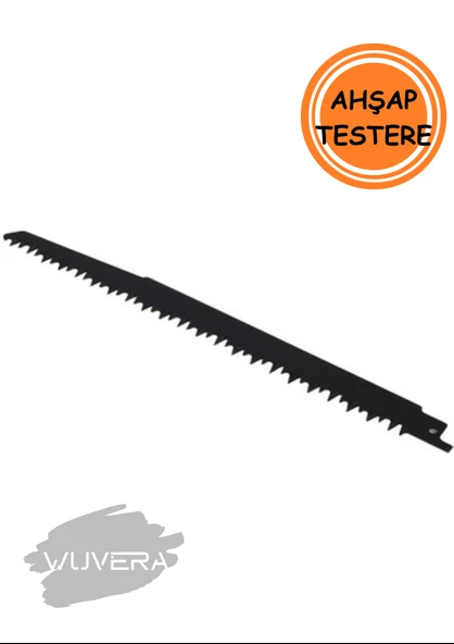 Wuvera Tilki Kuyruğu Ahşap Testere – Ergonomik Tutma Saplı, İnce Dişli El Testeresi - 2