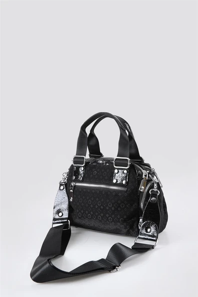 Monalisa Home CCS LONDON 17682 Lüks Siyah Çanta - Resim 2