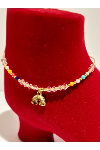 Monalisa Home Lüks Gösterişli Kararmaz El Yapımı Boncuklu  Renkli Hal Hal ürün görseli 1