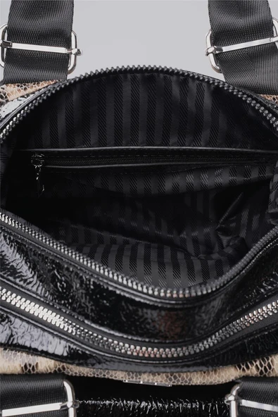 Çcs Lüks 17999 Siyah  El ve Kol Çantası - Resim 2