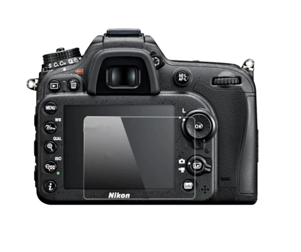 Nikon D7500 Dijital Fotoğraf Makinesi Ekran Koruyucu Uyumlu 9H Nano