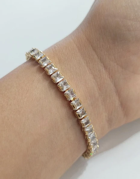 Monalisa Home Lüks Gösterişli Figürlü Gold Bileklik ürün görseli 1