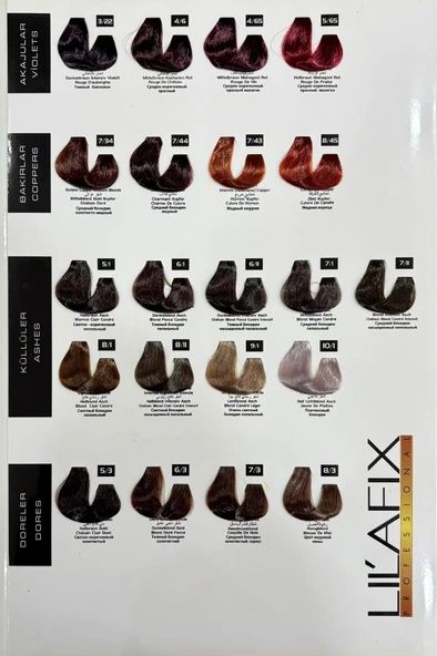 Lilafix 2+2 Saç Boyası ve Oksidanlı Avantajlı Set - 3/4 Koyu Kestane - Resim 5