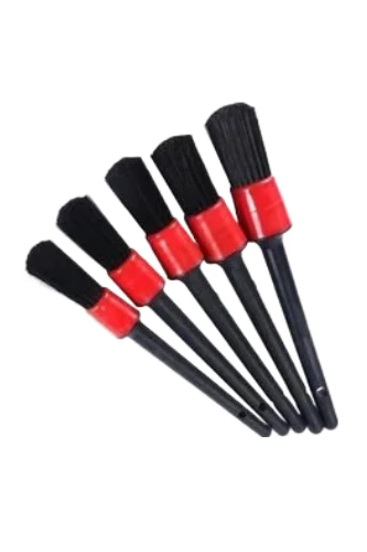 Petinka® 5’li Çok Amaçlı Araç İçi ve Dış Yüzey Temizlik & Detaylandırma Fırça Seti - Resim 2