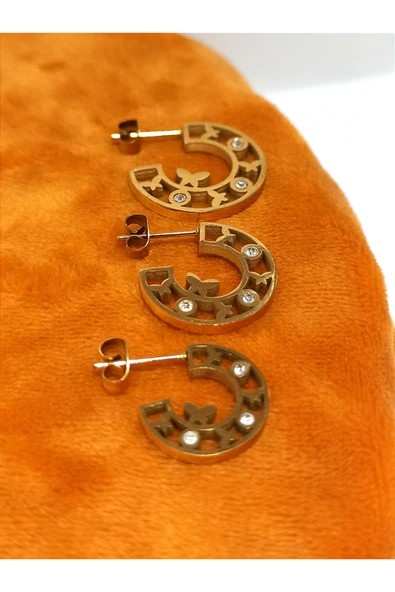 Monalisa Hom Lüks Figürlü Gösterişli Küpe ürün görseli 1