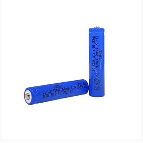 3.7V Li-ion 10440 - 320 mAh 1C Şarjlı Pil Başlı (7474) - 2