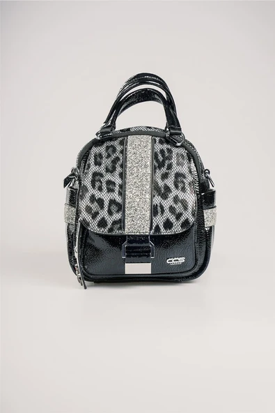 Çcs Lüks Siyah 18001 Lüks Sırt Çantası - Resim 3