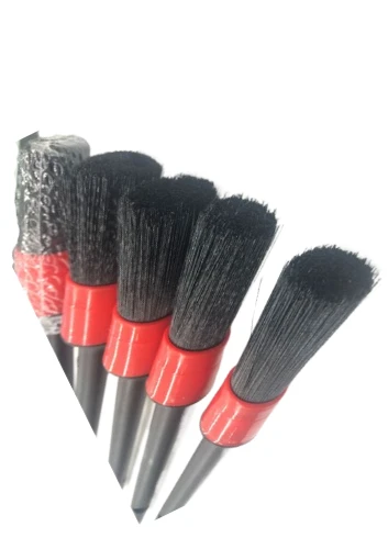 Petinka® 5’li Çok Amaçlı Araç İçi ve Dış Yüzey Temizlik & Detaylandırma Fırça Seti - Resim 3